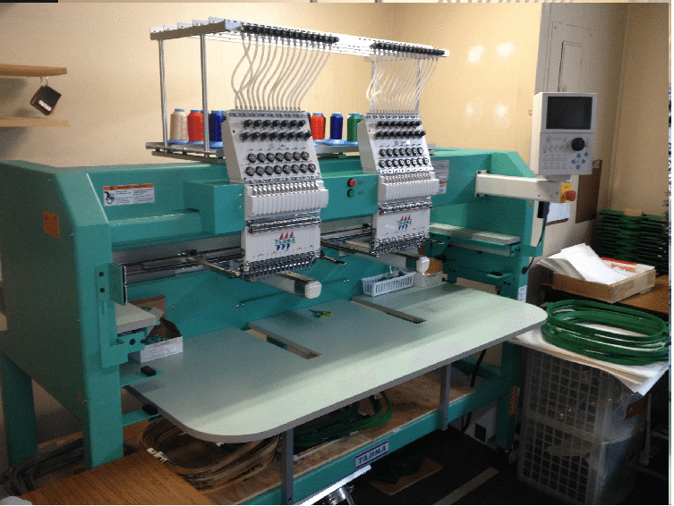 2 head machine - The Embroidery Training Resource Center