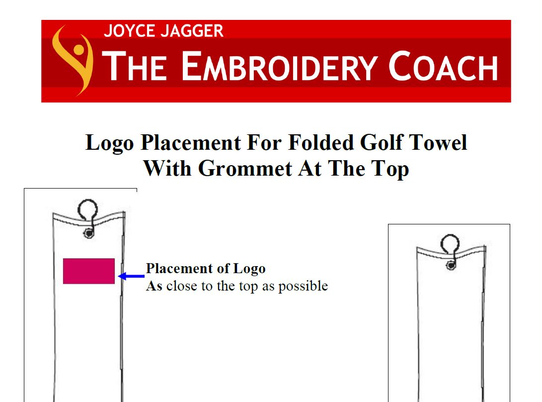 Logo Placement on Golf Towels