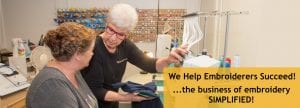 We Help Embroiderers Succeed