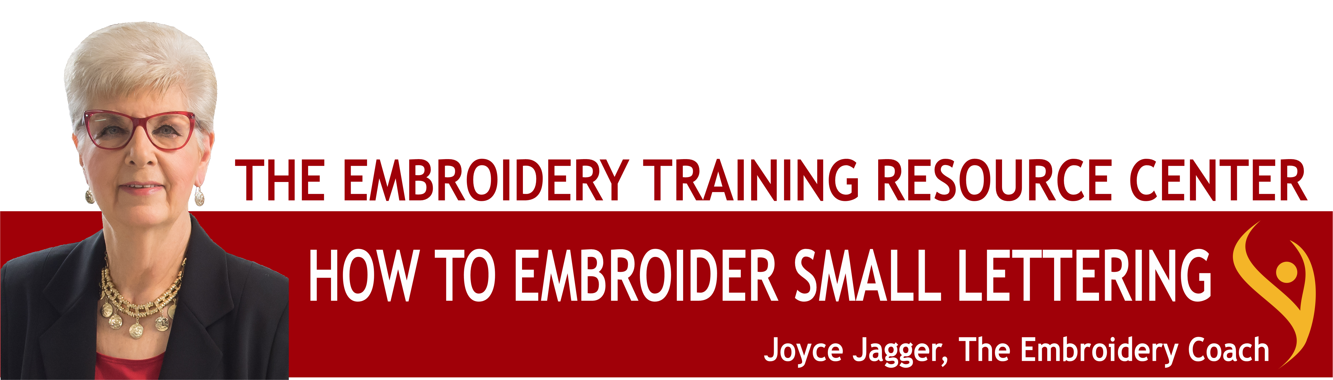 How To Embroider Small Lettering