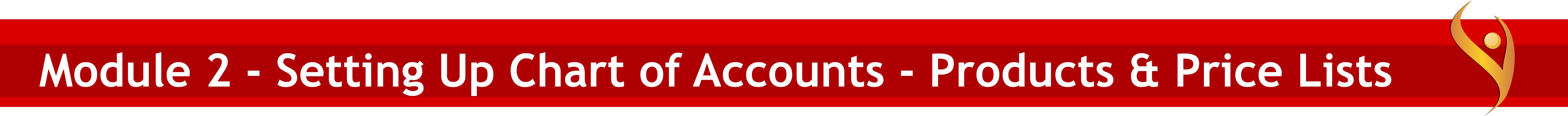 Setting Up Chart Of Accounts